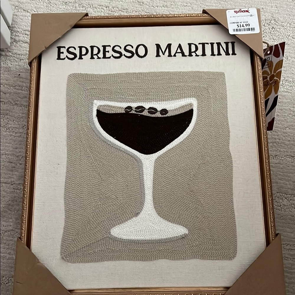 Espresso Martini Wall Art